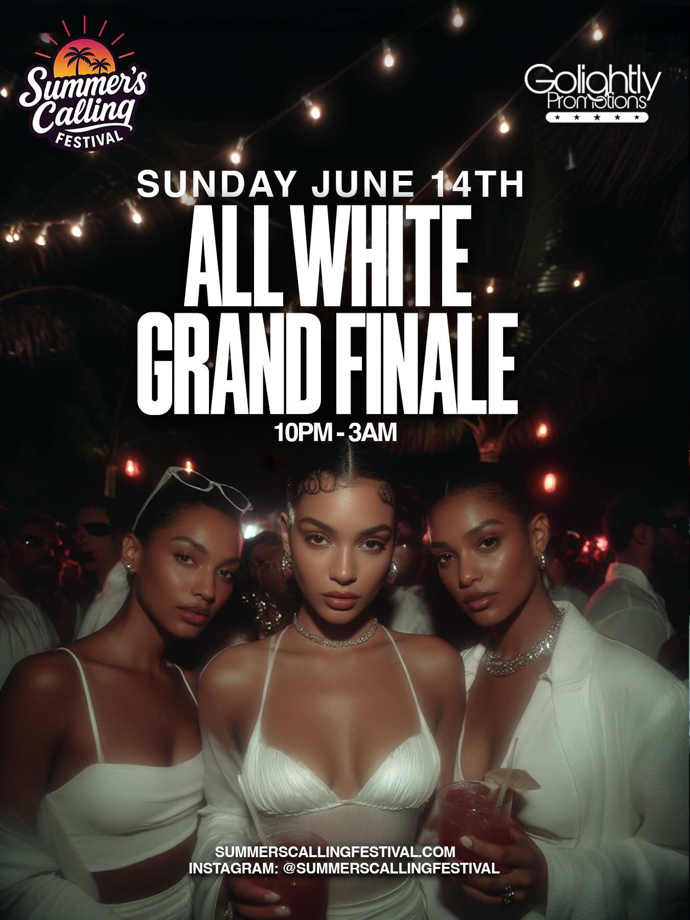 All-White Grand Finale flyer